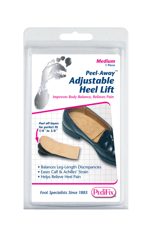 Peel-Away™ Adjustable Heel Lift (#P6582)
